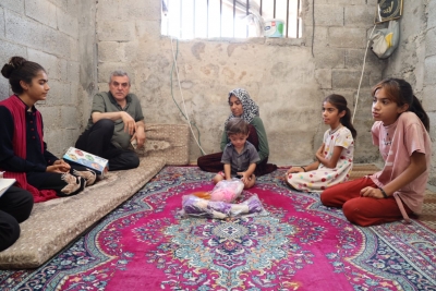 BAŞKAN BEYAZGÜL’DEN EV ZİYARETLERİ