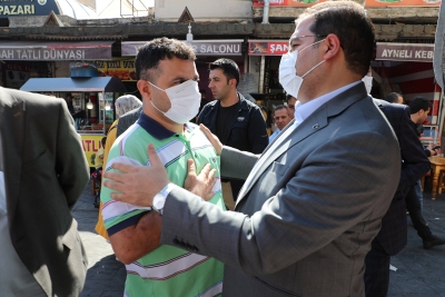 BAŞKAN CANPOLAT, HALKLA İÇ İÇE