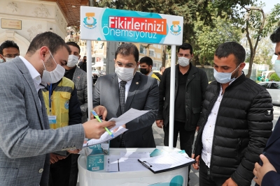 BAŞKAN CANPOLAT: VATANDAŞIN HER TALEBİ BİZİM İÇİN BİR PROJEDİR