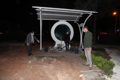 BAŞKAN CANPOLAT’TAN GECE DENETİMİ