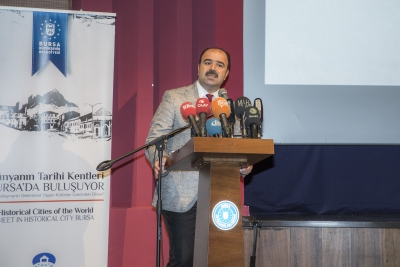 Başkan Çiftçi Dünya Tarihi Kentler Birliği 2018 Konferansın'da Şanlıurfa'yı Tanıttı