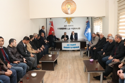 Başkan Çiftçi Viranşehir'de Parti Teşkilatı İle Buluştu