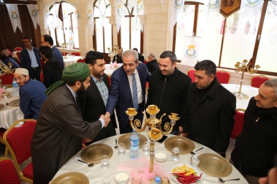 Başkan Demirkol , Din Adamları ile Bir Araya Geldi