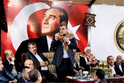 Beyazgül ve Milletvekili Külünk Türkmen Otağında; “Her soruna çözüm bulunabilir”