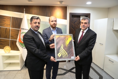 Bilal Erdoğan'dan Başkan Beyazgül'e Ziyaret