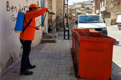 BÜYÜKŞEHİR BELEDİYESİ VEKTÖRLE MÜCADELE ÇALIŞMALARINI KARARLIKLA SÜRDÜRÜYOR