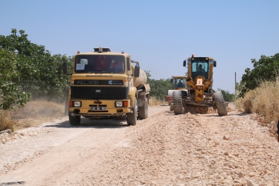 BÜYÜKŞEHİR KIRSAL YOLLARIN KALİTESİNİ ARTIYOR
