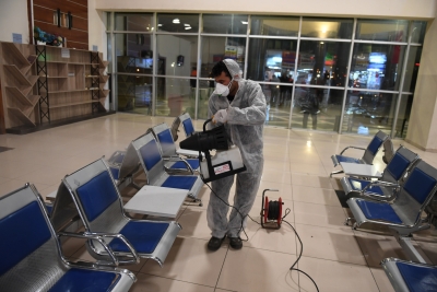 BÜYÜKŞEHİR'DE HİJYEN VE DEZENFEKTE ÇALIŞMALARI SÜRÜYOR