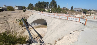 BÜYÜKŞEHİR’DEN GÜZELYURT MAHALLESİNE YENİ KÖPRÜ