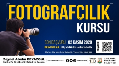 BÜYÜKŞEHİR'DEN PROFESYONEL FOTOĞRAFÇILIK KURSU