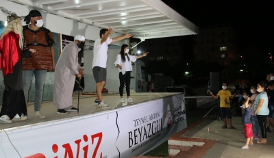 BÜYÜKŞEHİRLE ÇOCUKLARIN SANAT KEYFİ DEVAM EDİYOR