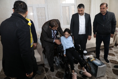 CANPOLAT: KARDEŞLERİMİZİ ENGELLİ OLARAK GÖRMÜYORUZ