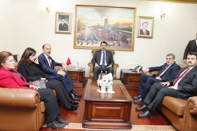  Çevre Ve Şehircilik Bakanı Murat Kurum İncelemelerini Tamamladı