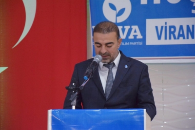 DEVA Partisi Viranşehir ilçe başkanlığı 1. Olağan İlçe Kongresini gerçekleştirdi. 