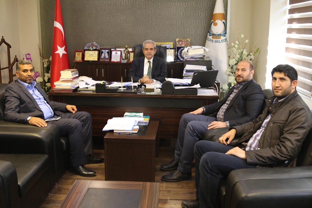 Muhtarlardan Başkan Demirkol’a teşekkür ziyareti