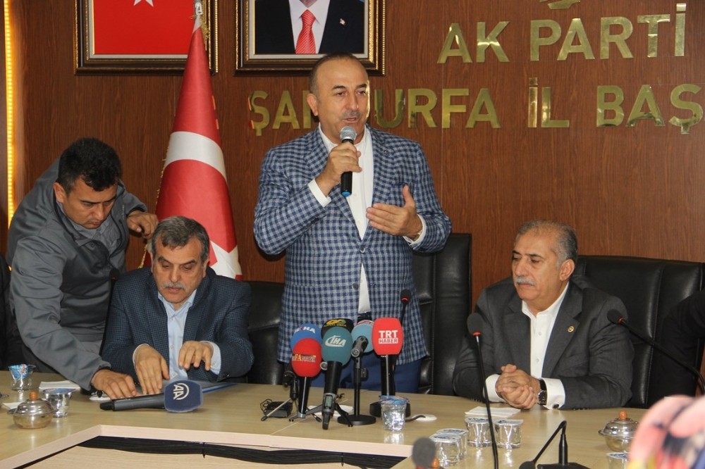 Bakan Çavuşoğlu: ″Suriye’nin Şanlıurfa’sı var Türkiye’si var, ama bizim kimimiz var?″