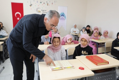 Eyyübiye’de Kur’an Okumaya Başlayan Çocuklar Büyük Sevinç Yaşadı