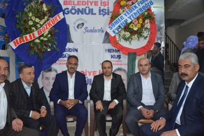 Eyyübiye'de Mehmet Çelik'in Seçim Bürosu Açıldı