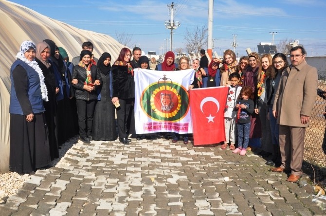 Akçakale yörük Türkmen kadınları ağırladı