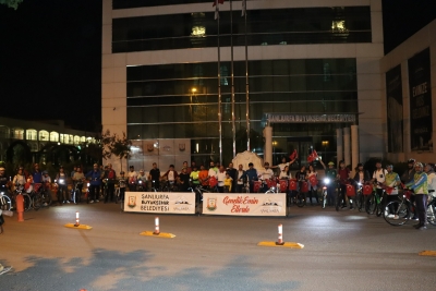 GENÇLİK BAYRAMI İÇİN PEDAL ÇEVİRDİLER