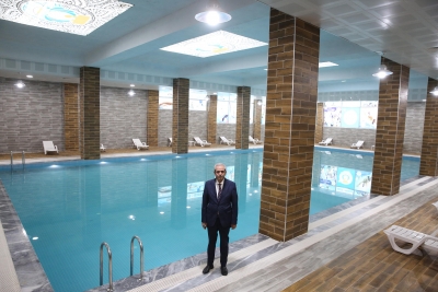 Haliliye Belediyesi Alıya İzzetbegoviç Kapalı Yüzme Havuzu Hizmete Girdi