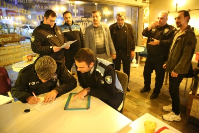 HALİLİYE ZABITASI’DAN ‘UYARI’ DENETİMİ