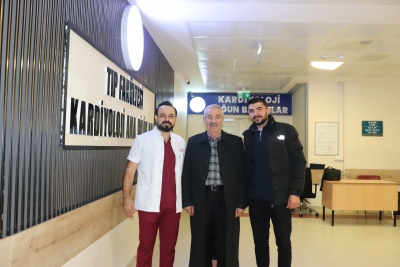 HARRAN ÜNİVERSİTESİ HASTANESİ’NDEN BÖLGEDE BİR İLK: AORT ANEVRİZMASINA TAM KAPALI GİRİŞİM