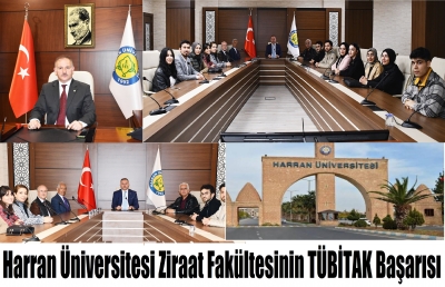 Harran Üniversitesi Ziraat Fakültesinin TÜBİTAK Başarısı