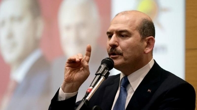 İçişleri Bakanı Süleyman Soylu, ″Günde 400 ile 500 kaçak göçmen yakalanıyor″ dedi.