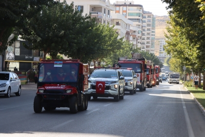 İTFAİYE HAFTASI'NDA KORTEJLİ KUTLAMA