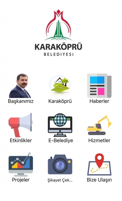 Karaköprü Belediyesi Mobil Uygulaması Hizmette
