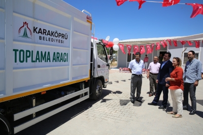 KARAKÖPRÜ BELEDİYESİNE SIFIR ATIK BELGESİ VERİLDİ