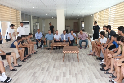 Karaköprü Belediyespor'da Bayramlaşma Merasimi