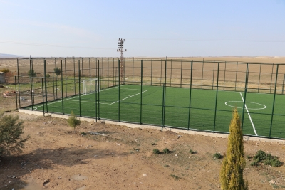 KARAKÖPRÜ KIRSALINDA SPOR TESİSLERİ ARTIYOR