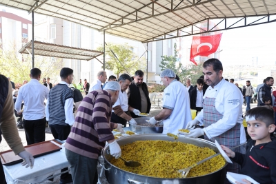 KARAKÖPRÜ'DE ASIRLIK GELENEK ALİ BABA HAYRATI YAŞATILMAYA DEVAM EDİYOR
