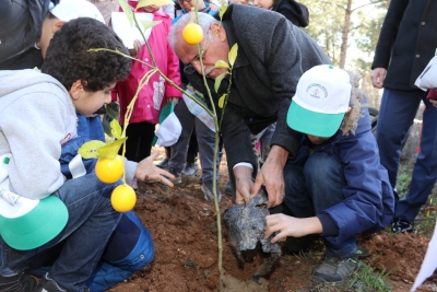 KARAKÖPRÜ'DE ÇOCUKLARA ÇEVRE BİLİNCİ AŞILANIYOR