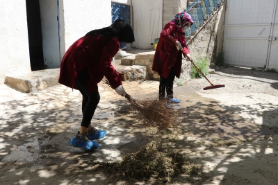 KARAKÖPRÜ’DE EVDE BAKIM HİZMETİ RAMAZAN’DA SÜRÜYOR