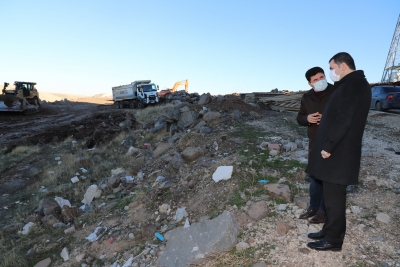 KARAKÖPRÜ'DE KAPALI YÜZME HAVUZU ÇALIŞMALARI BAŞLADI