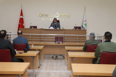 KARAKÖPRÜ'DE KORONA VİRÜSÜNE KARŞI TOPLANTI YAPILDI