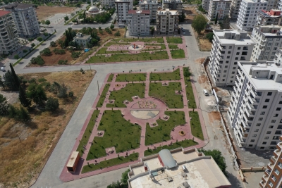 ​KARAKÖPRÜ'DE YEŞİL ALANLAR ARTIYOR