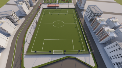 KARAKÖPRÜ’YE YEŞİL ALAN İÇİNDE BİR SPOR TESİSİ YAPILIYOR