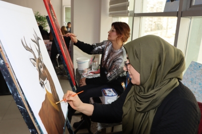 KARAMEK RESİM KURSUYLA YETENEKLER KEŞFEDİLİYOR