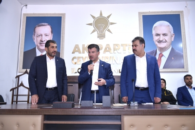 Mehmet Ali Cevheri ve Başkan Atilla Seçim Turunda