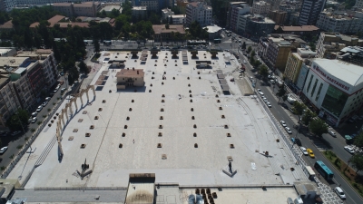 Rabia Meydanı Açılışa Hazırlanıyor