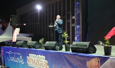 ŞAİR DURSUN ALİ ERZİNCANLI URFALILARIN GÖNÜLLERİNİ FETHETTİ