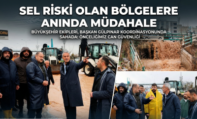 Şanlıurfa Sağanağa Teslim: Başkan Gülpınar Bayram Dinlemedi, Sahaya İndi