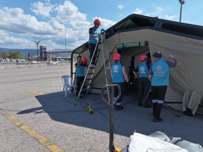 Şanlıurfa UMKE, Deprem Sürecinde İllere Sağlık Köprüsü Oldu