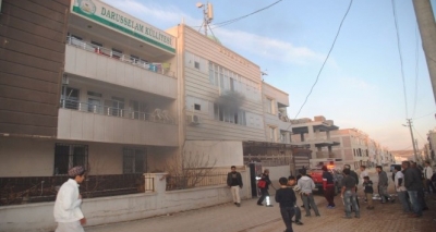 Şanlıurfa’da külliye yangını