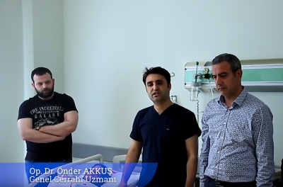 Viranşehir Devlet Hastanesinde ilk kez kasık fıtığı ameliyatı yapıldı.