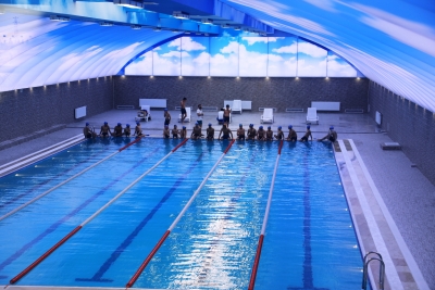 Yarı Olimpik Yüzme Havuzu Hizmete Sunuldu